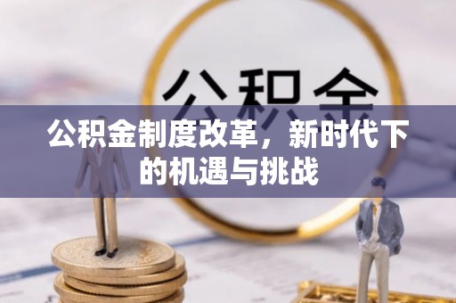 湖里公积金制度改革，新时代下的机遇与挑战